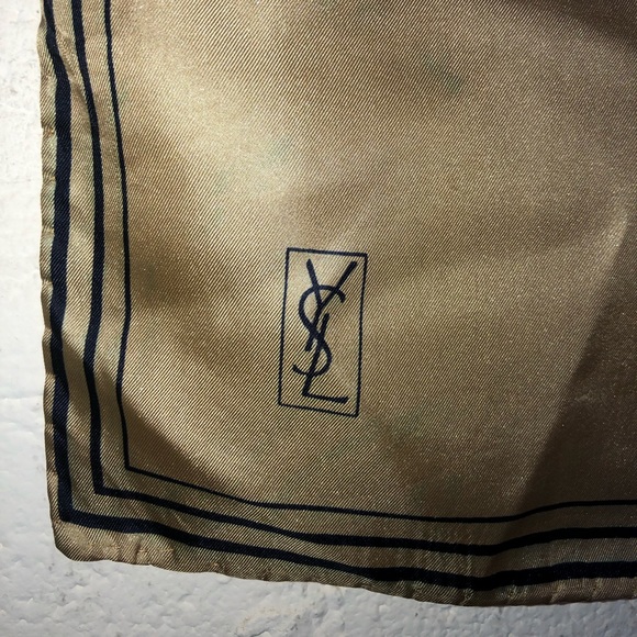 Vintage YSL Silk Scarf - Picture 2 of 7